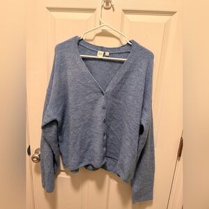 GAP Women's Soft Blue Cardigan